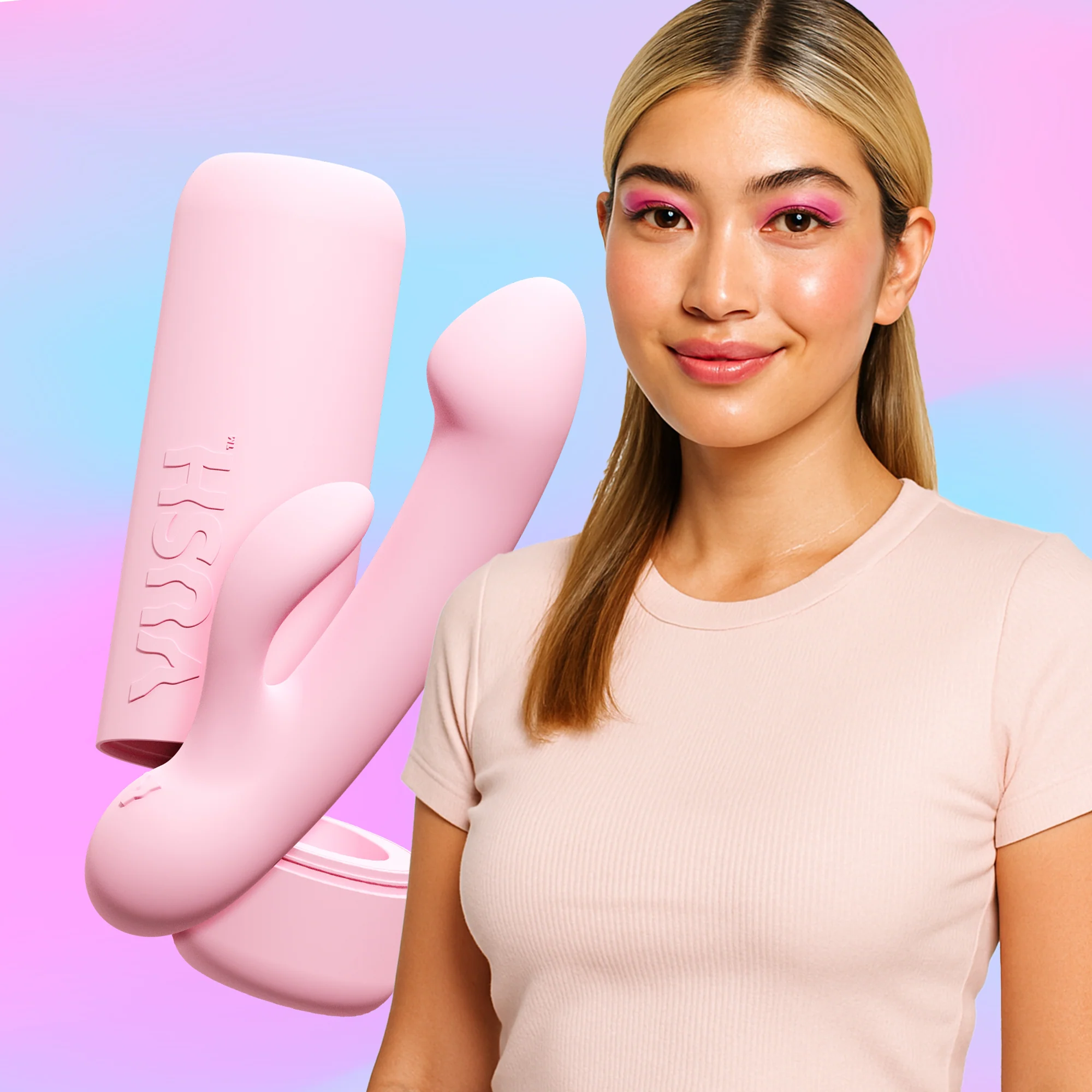 Glow Compact Rabbit Vibrator - Image 2