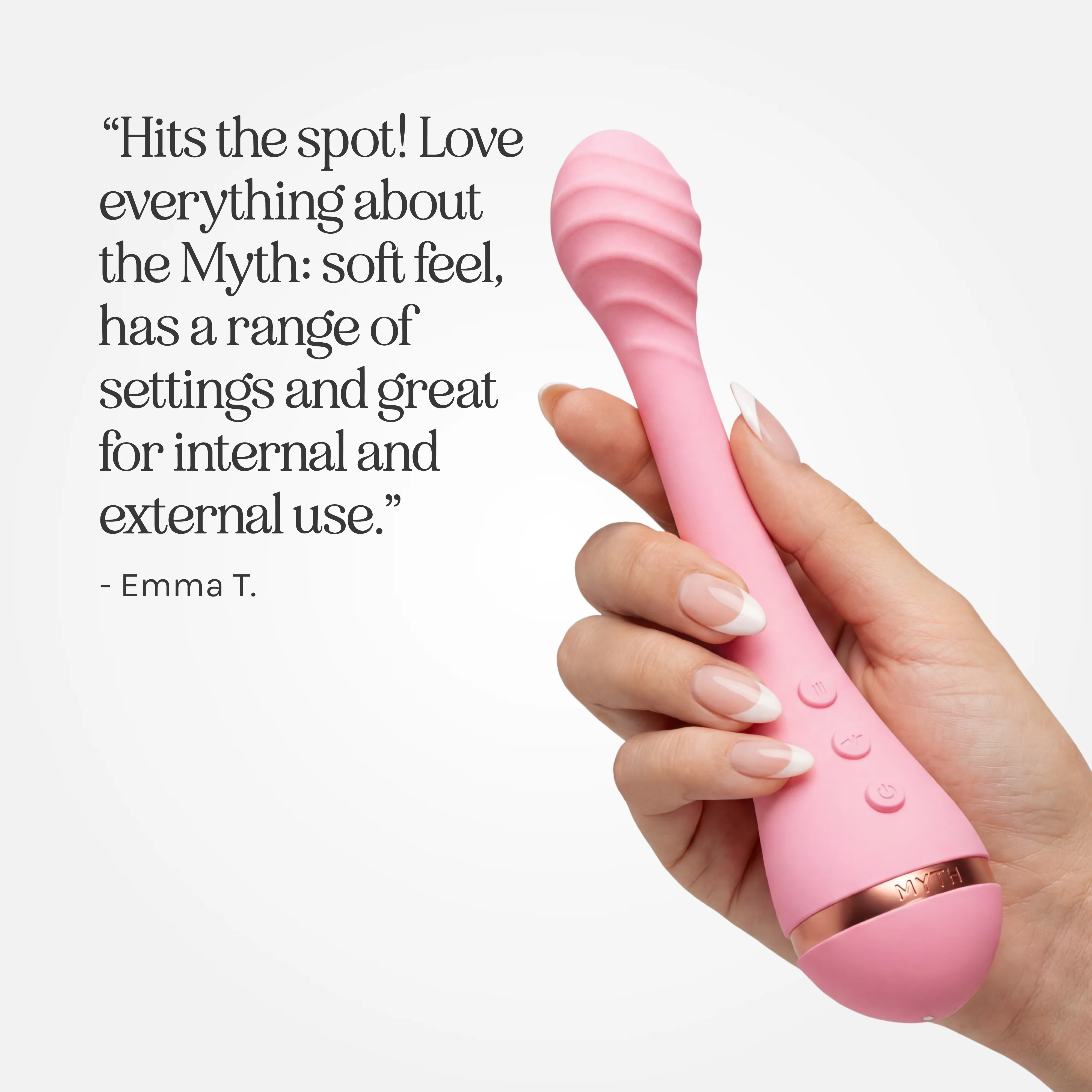 Myth Textured G-Spot Vibrator - Image 7