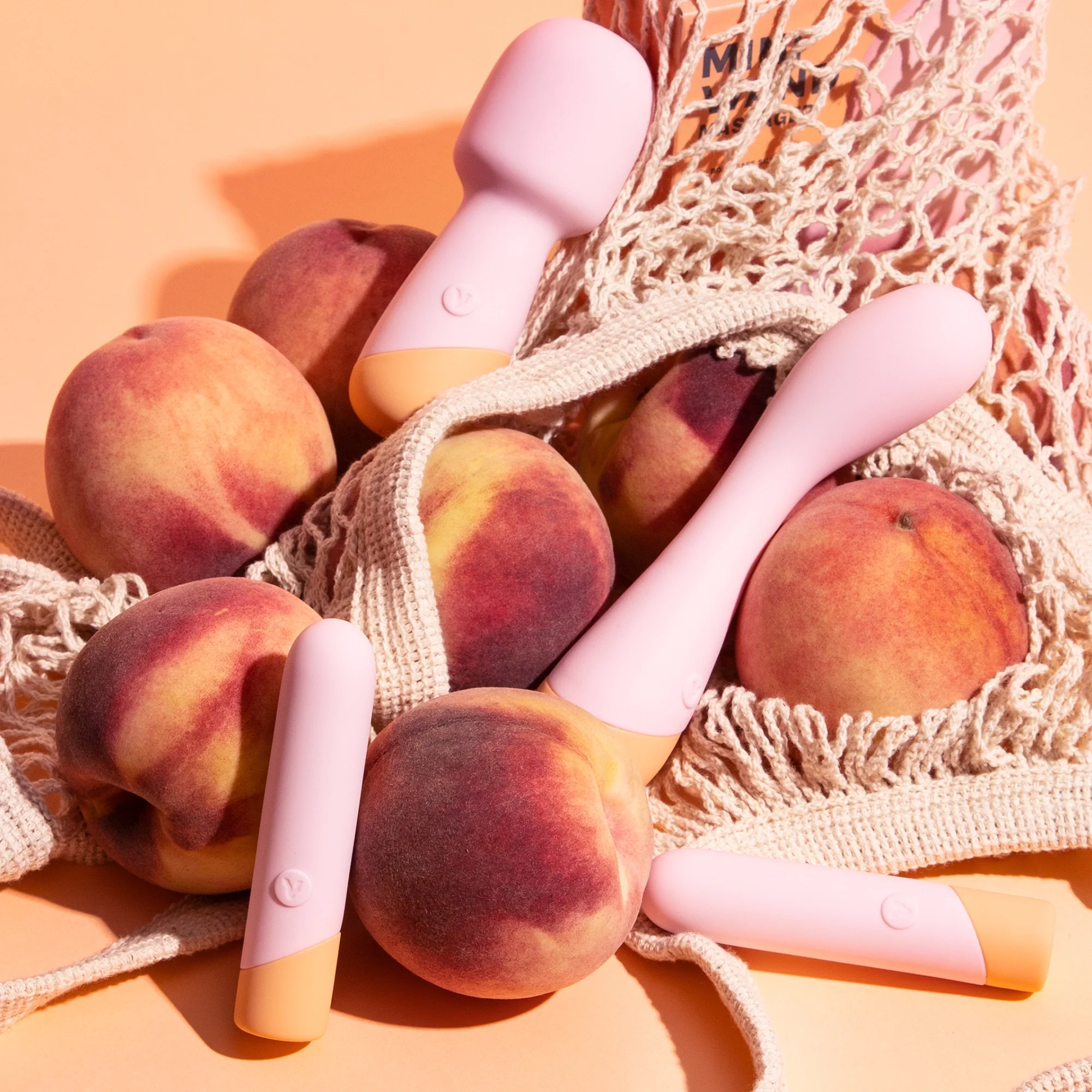Peachy Mini Wand Vibrator - Image 5