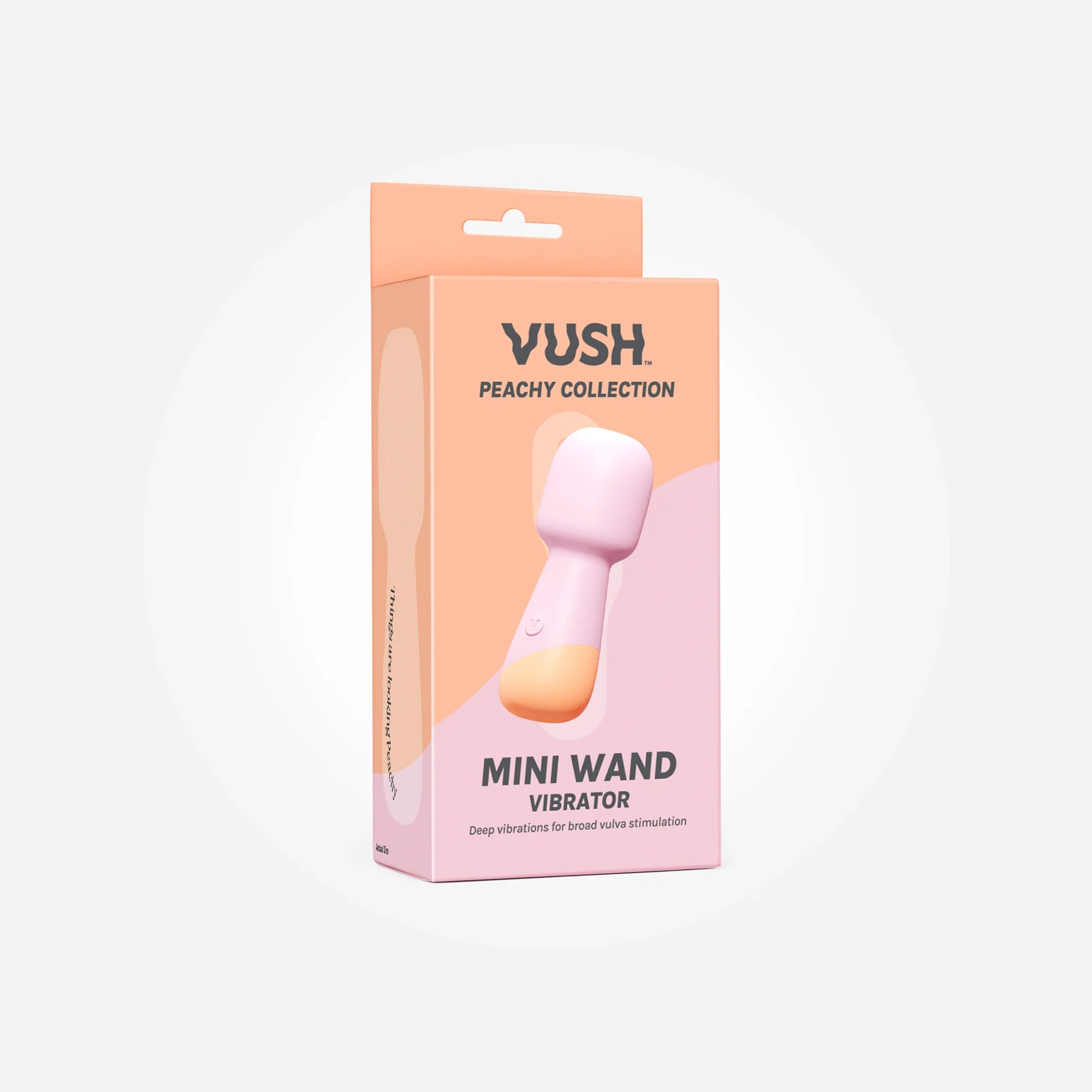 Peachy Mini Wand Vibrator - Image 6