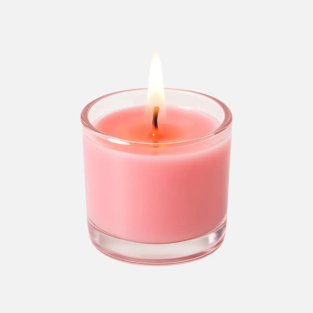 VUSH Pink Wax Candle